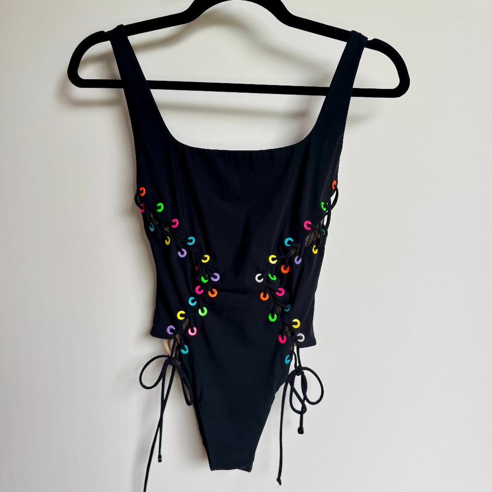 AGENT PROVOCATEUR MARNEY BLACK SWIMSUIT